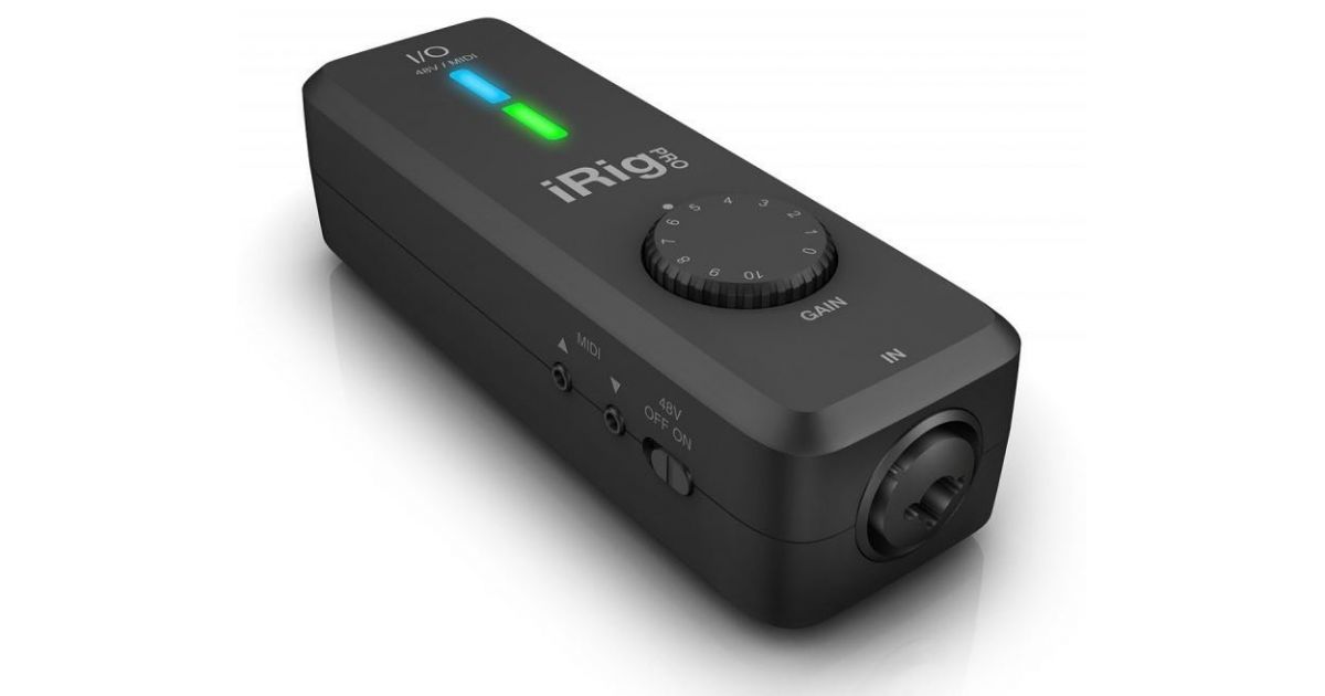 IK Multimedia iRig Pro I/O 本体 セット元箱付 IK Multimedia IRIG PRO I:O_01-